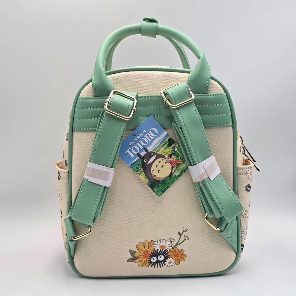 Studio Ghibli My Neighbor Totoro Soot Sprites Coin Pouch Mini Backpack New - Picture 4 of 8